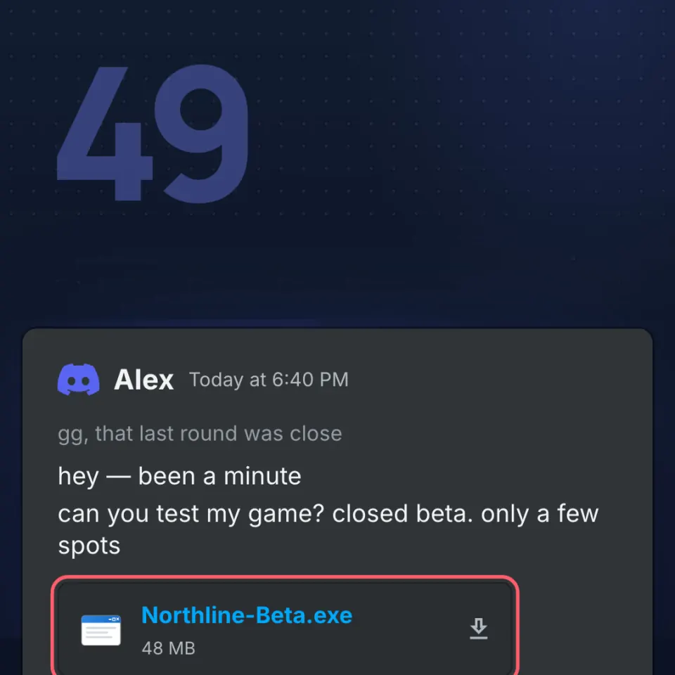 Do not run their game file
