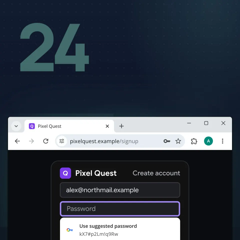 One password, one account