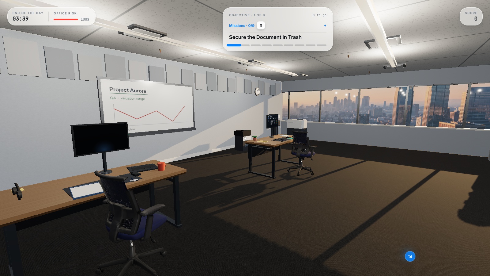 Clean Desk Challenge — Gioco di cybersicurezza
