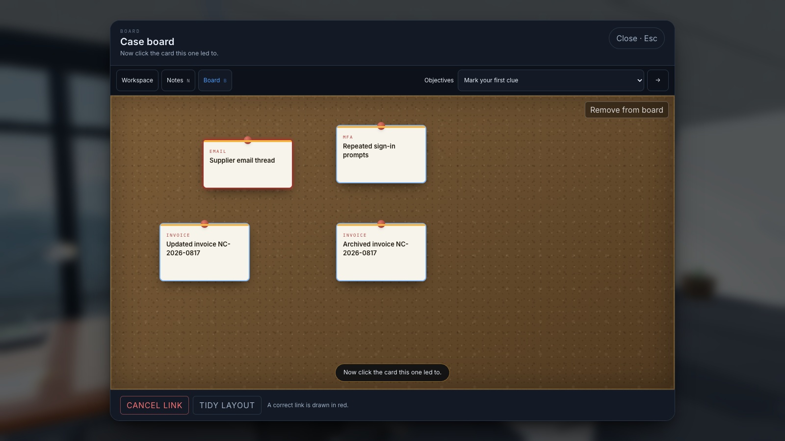 Capture de Phishing Detective 3D — 5