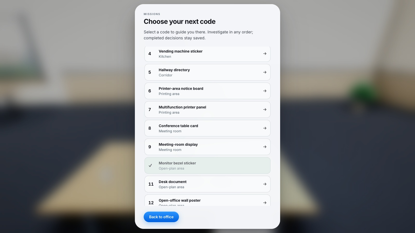 Captură din QR Hunt — 1